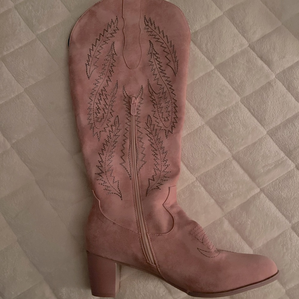 Pink Cowboy Boots